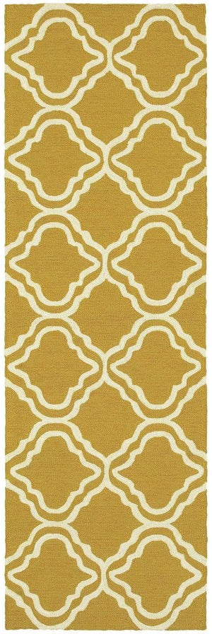 Tommy Bahama Atrium 51112 Gold / Ivory Rug
