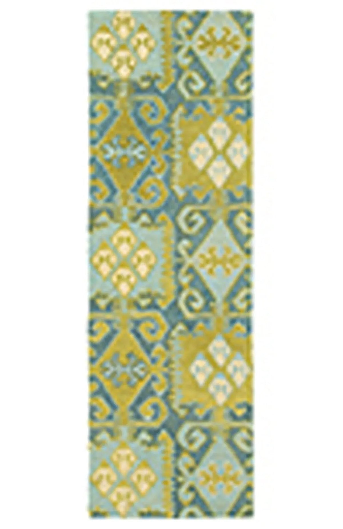 Tommy Bahama Jamison 53304 Blue / Green Rug