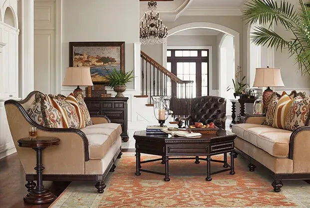 Tommy Bahama Palace 10306 Red Grey Rug