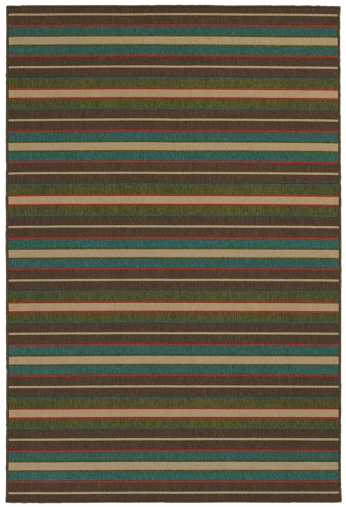 Tommy Bahama Seaside 1307D Brown Multi Rug
