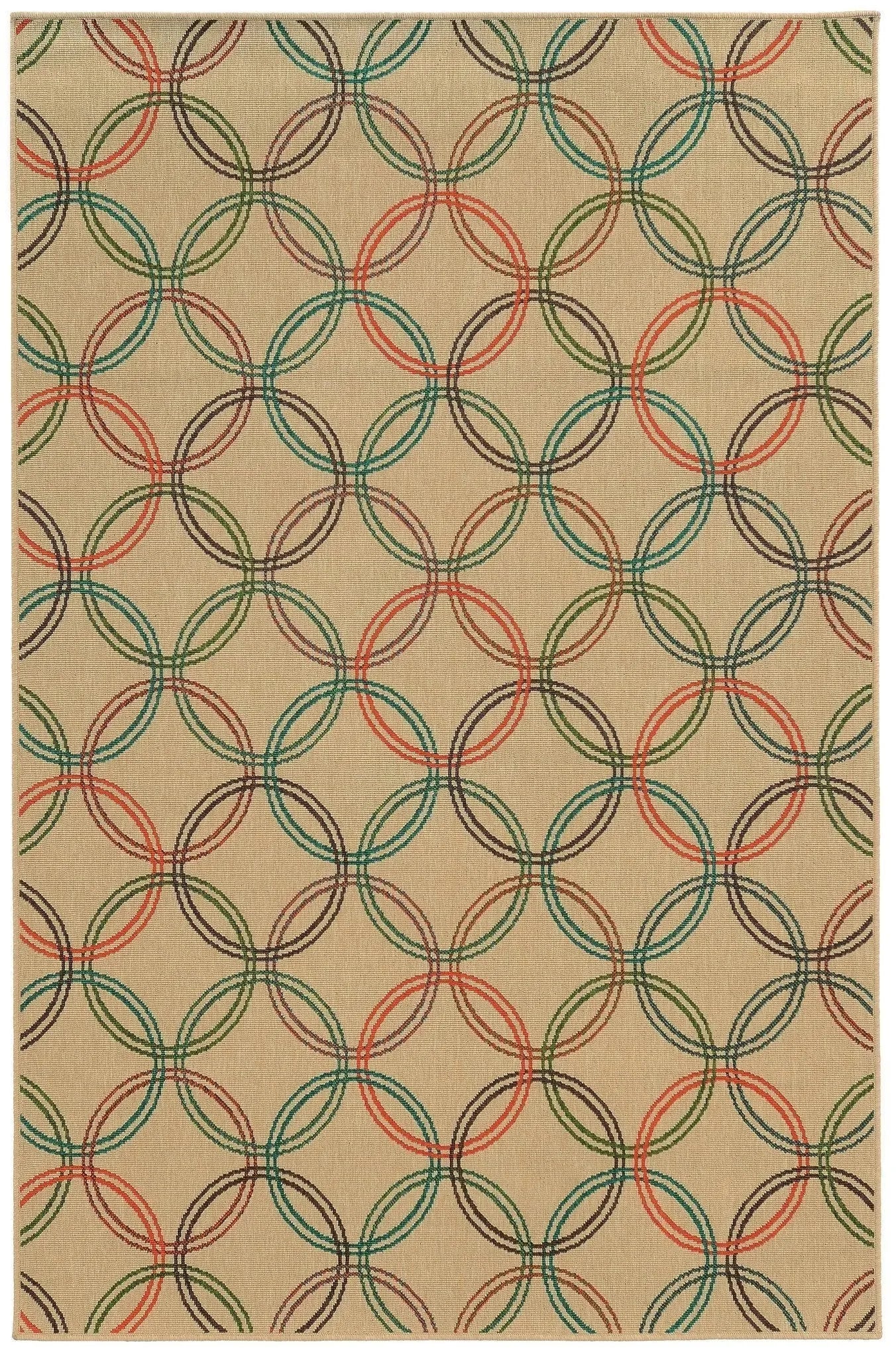 Tommy Bahama Seaside 3360V Beige Multi Rug