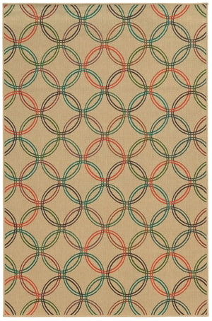 Tommy Bahama Seaside 3360V Beige Multi Rug