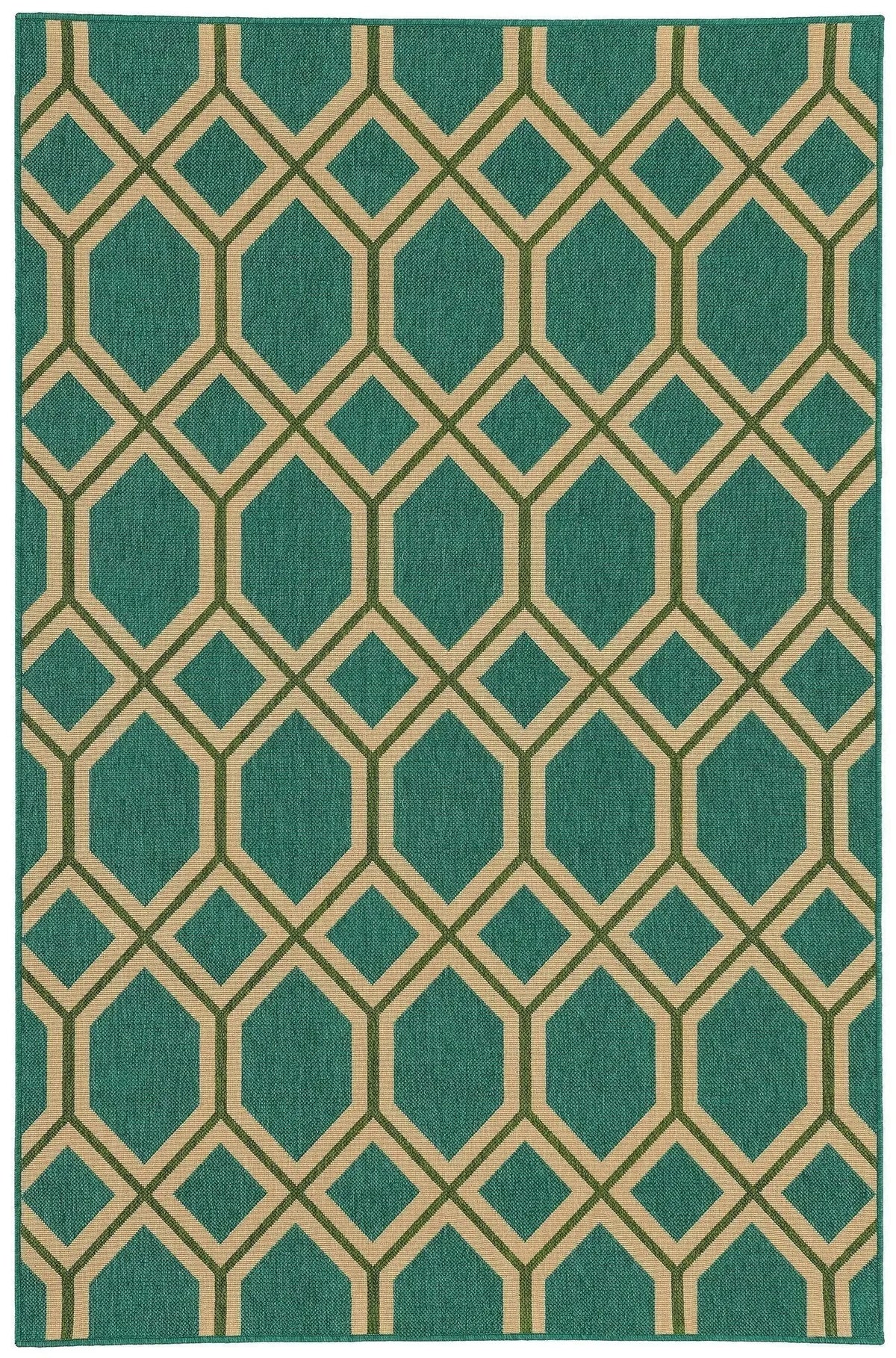 Tommy Bahama Seaside 6660L Teal Green Rug