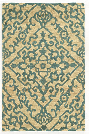 Tommy Bahama Valencia 57703 Beige / Blue Rug
