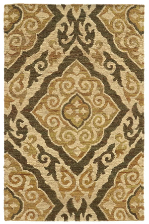 Tommy Bahama Valencia 57705 Beige / Gold Rug