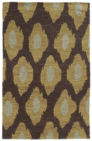 Tommy Bahama Valencia 57708 Black / Gold Rug
