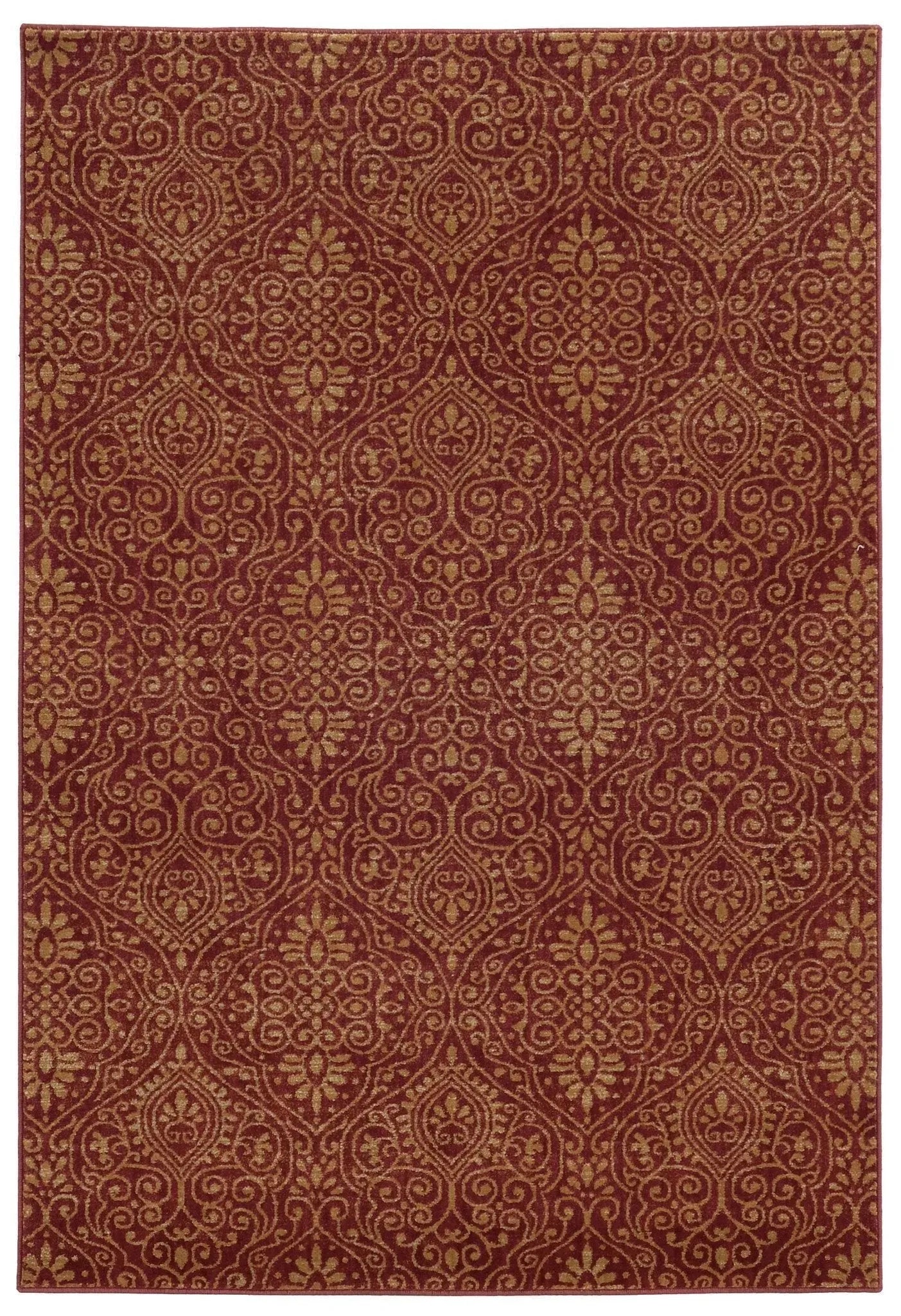 Tommy Bahama Voyage 91R Red / Beige Rug