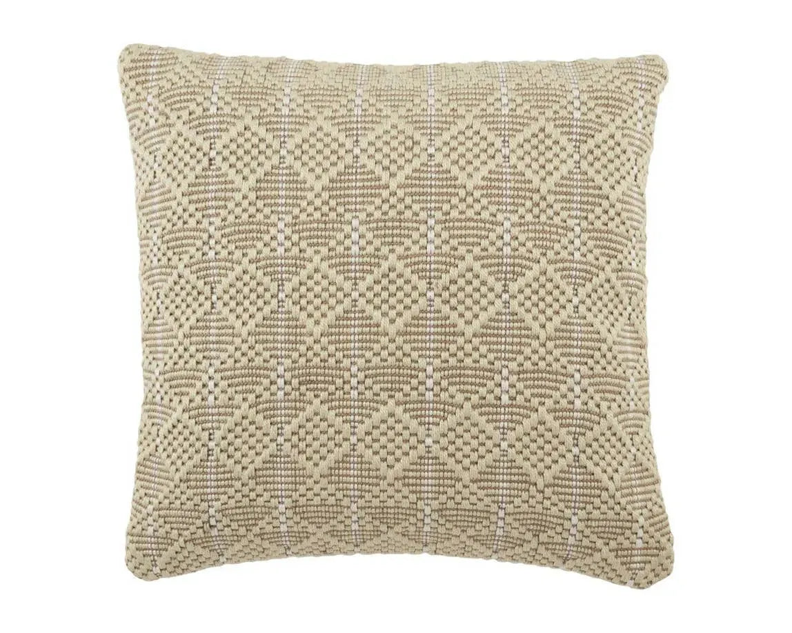 Torren TOR03 Light Green/Ivory Pillow