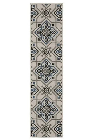 Torrey 004Y1 Beige/Blue Rug