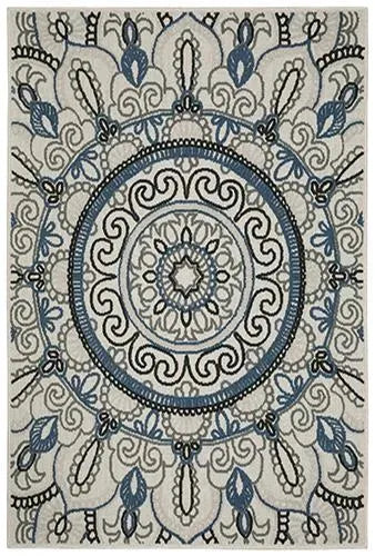 Torrey 072J1 Beige/Blue Rug