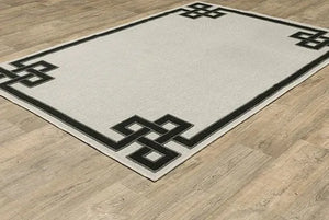 Torrey 1530I Beige/Black Rug