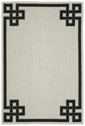 Torrey 1530I Beige/Black Rug