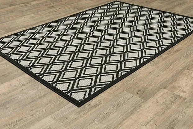 Torrey 4151G Beige/Black Rug