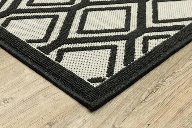 Torrey 4151G Beige/Black Rug
