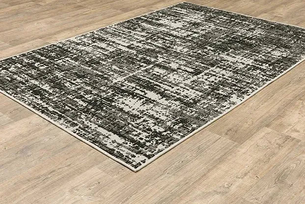 Torrey 531W1 Black/Beige Rug