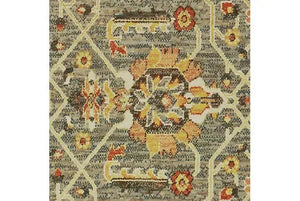 Toscana 9537B Blue Orange Rug