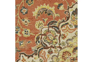 Toscana 9551B Orange Ivory Rug