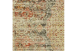 Toscana 9564A Ivory Orange Rug