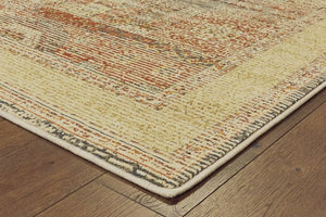 Toscana 9564A Ivory Orange Rug