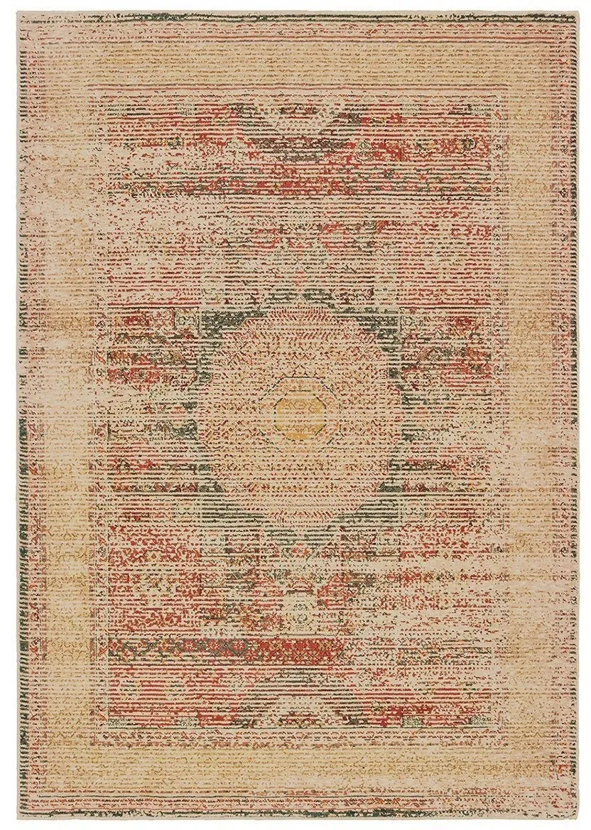 Toscana 9564A Ivory Orange Rug