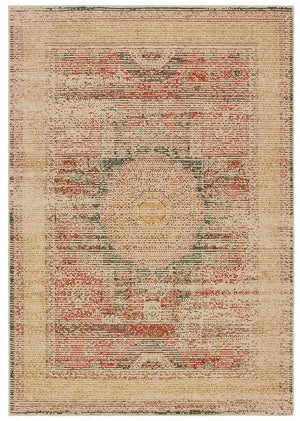 Toscana 9564A Ivory Orange Rug