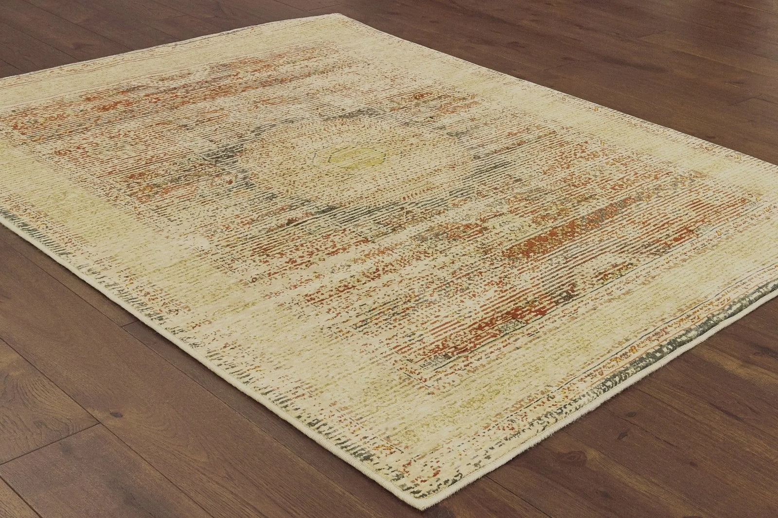 Toscana 9564A Ivory Orange Rug