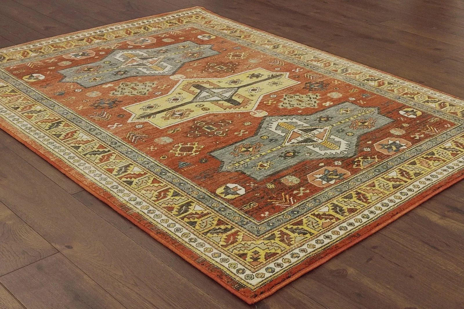 Toscana 9571A Orange Gold Rug