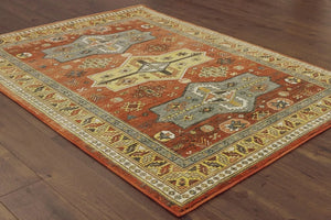 Toscana 9571A Orange Gold Rug