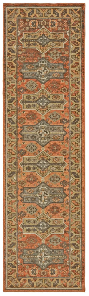 Toscana 9571A Orange Gold Rug
