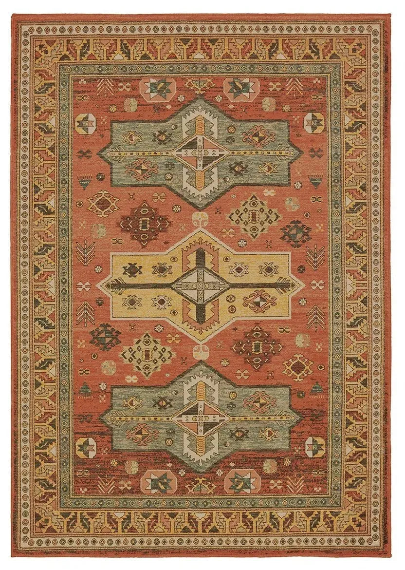 Toscana 9571A Orange Gold Rug