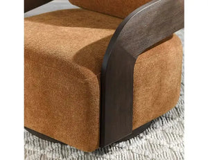 Toscana Swivel Accent Chair Amber