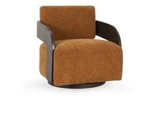 Toscana Swivel Accent Chair Amber