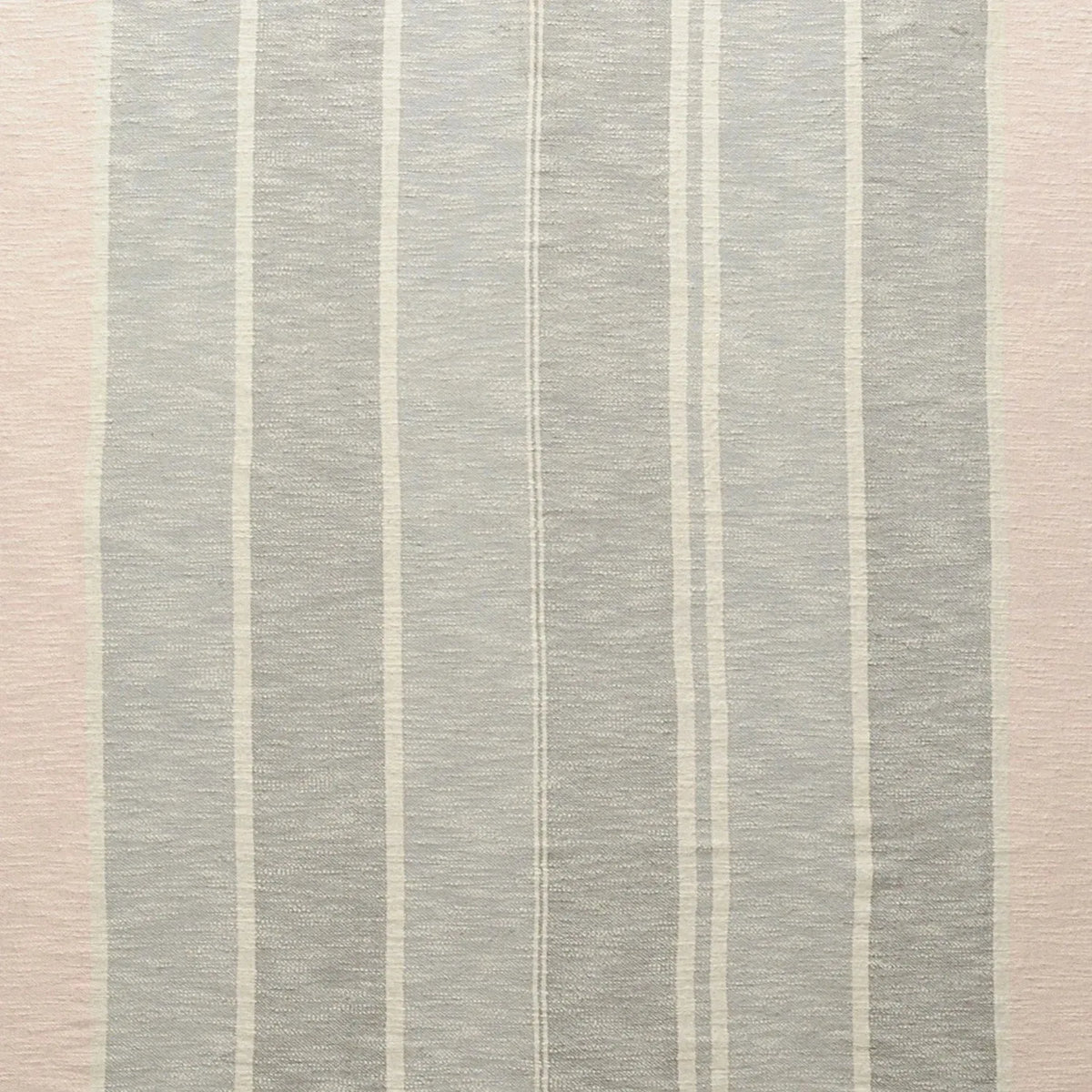 Touch of Blush Striped with FringeLR80183 Throw Blanket
