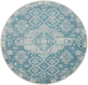 Tranquil TRA13 Lt Blue Ivory Rug 1