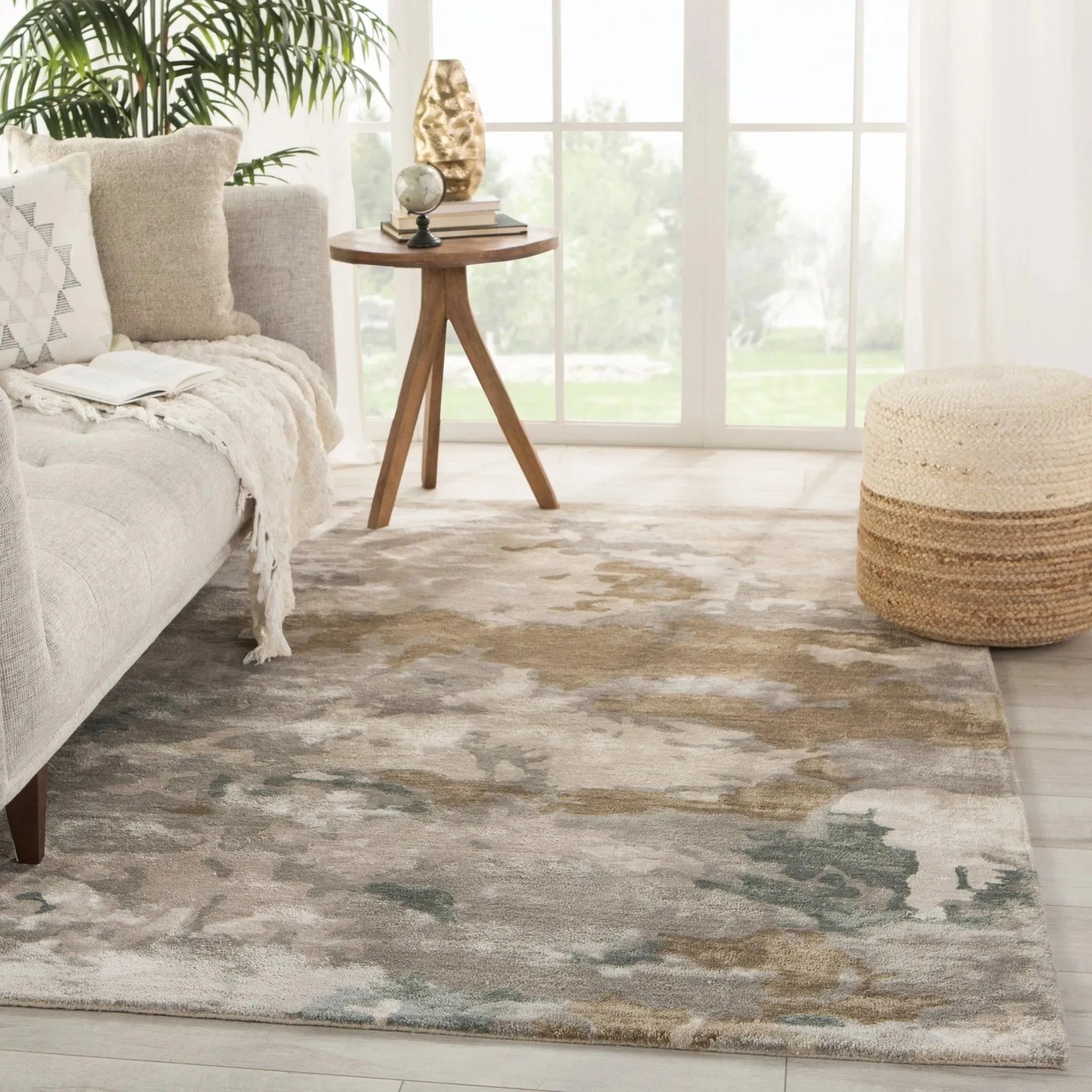 Transcend Trd05 Glacier Light Gray/Taupe Rug