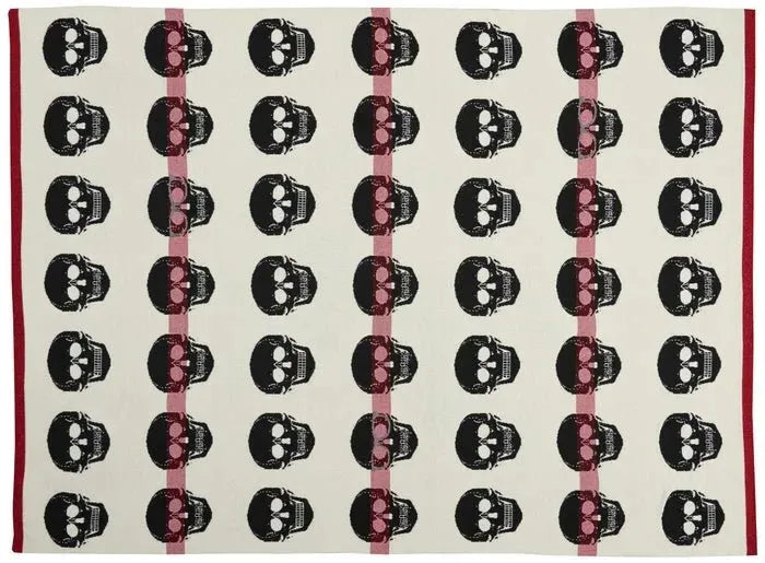 Trendy, Hip, New-Age UK204 Black/White Throw Blanket