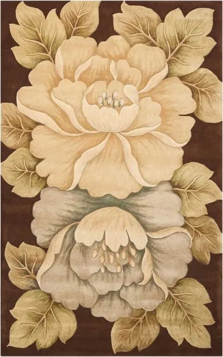 Tropics TS09 Brown Rug