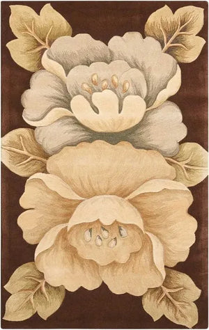Tropics TS09 Brown Rug