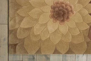 Tropics TS11 Taupe/Green Rug