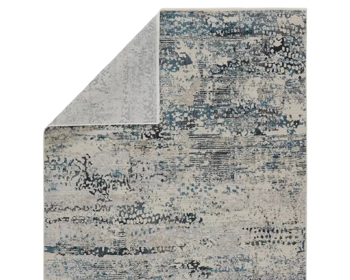 Tunderra TUN03 Grey/Teal Rug
