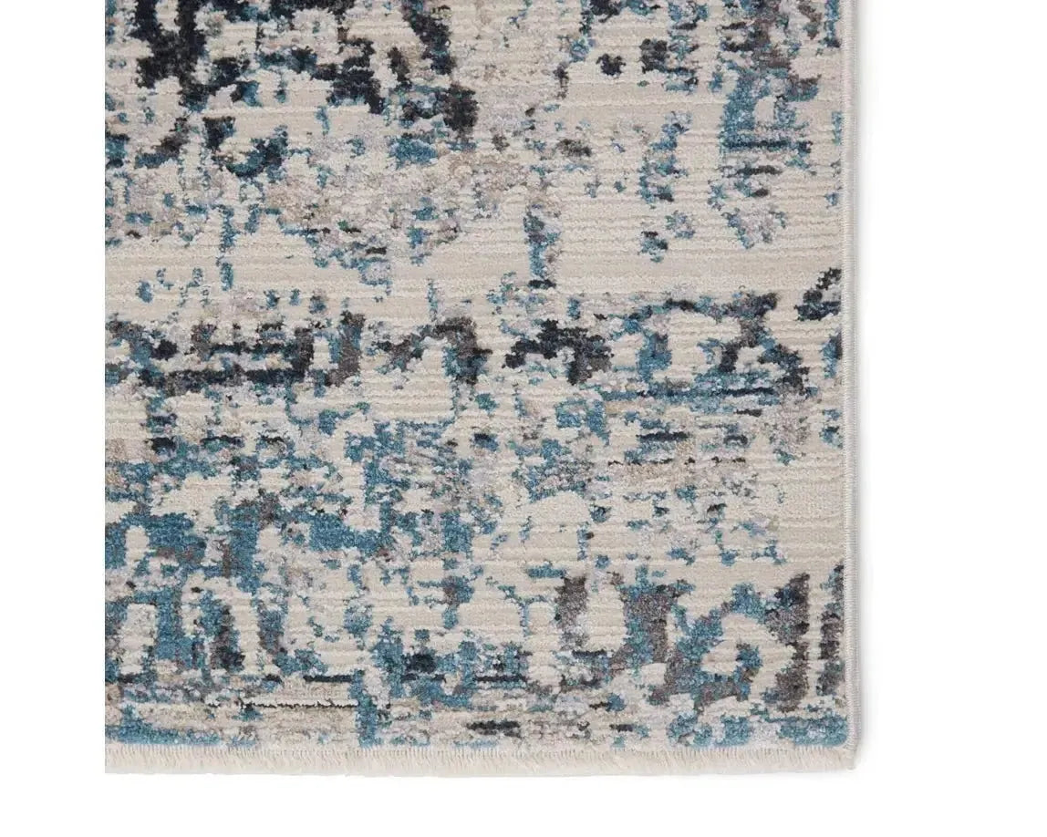 Tunderra TUN03 Grey/Teal Rug