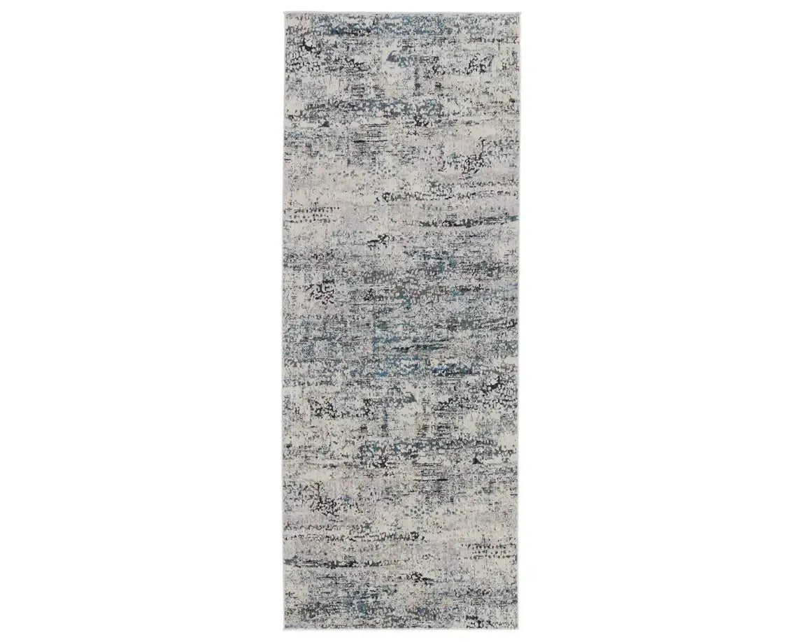 Tunderra TUN03 Grey/Teal Rug