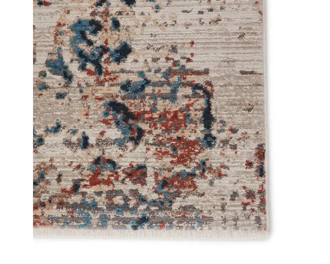 Tunderra TUN04 Red/Teal Rug