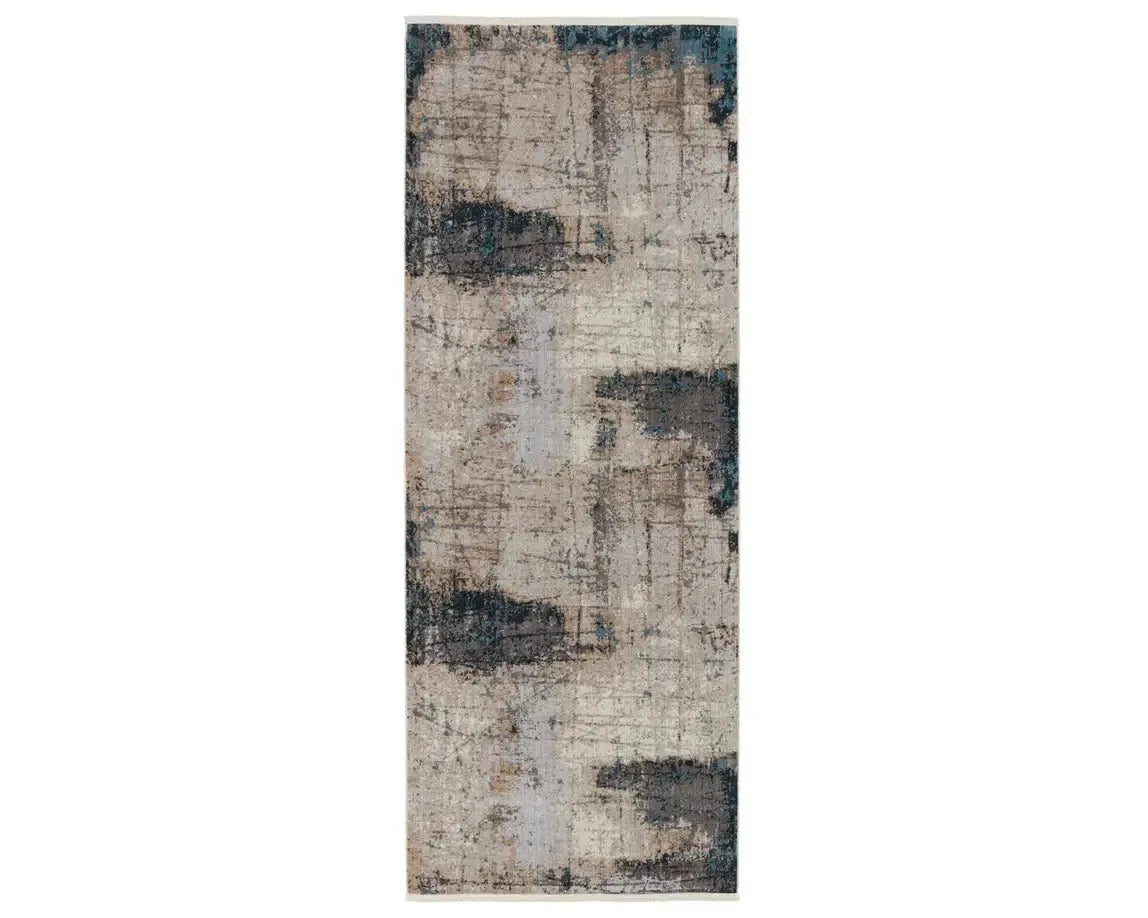 Tunderra TUN07 Brown/Teal Rug