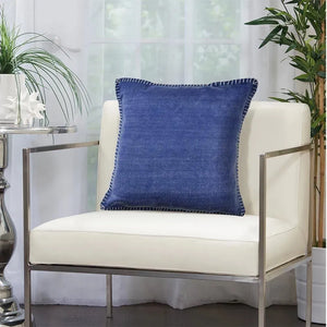 Twilight Blue LR04704 Throw Pillow