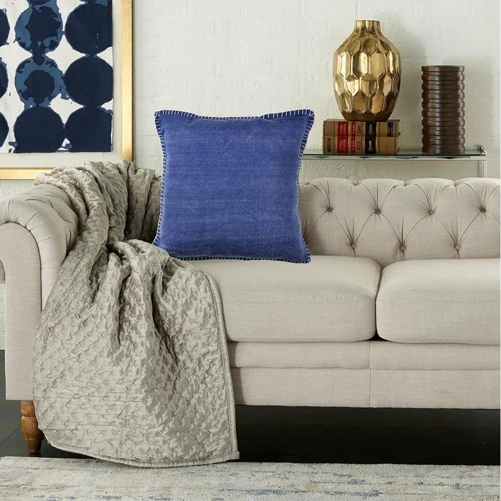 Twilight Blue LR04704 Throw Pillow