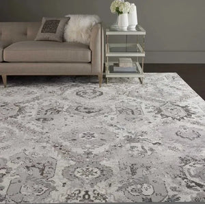 Twilight TWI03 Ivory/Grey Rug