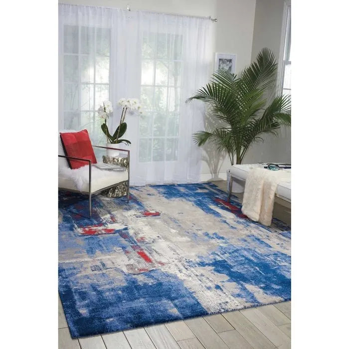 Twilight TWI20 Grey/Blue Rug