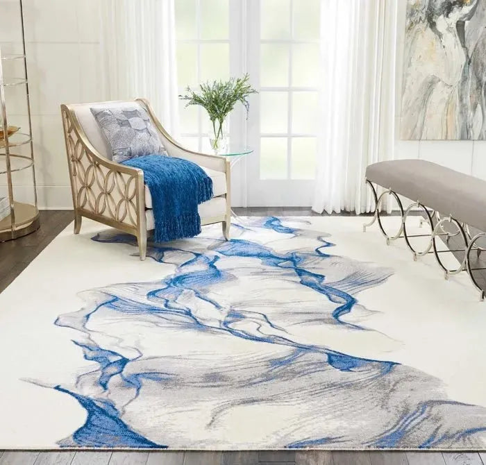 Twilight TWI27 Ivory Blue Rug