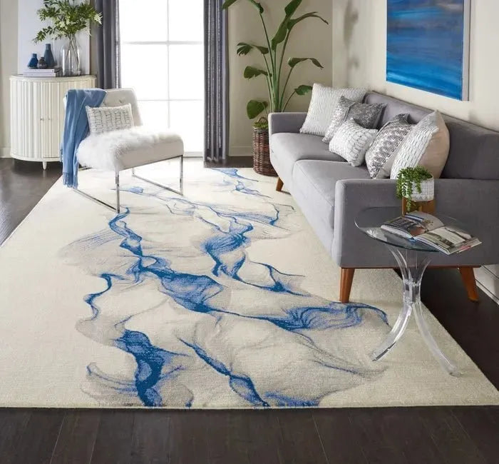 Twilight TWI27 Ivory Blue Rug